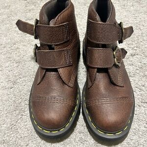 Dr. Martens brown boots